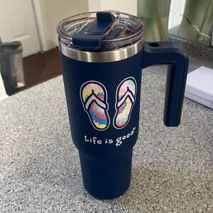 Life is Good Tumbler NEVER USED